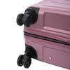 Set of 3 Wings Crake Polycarbonate 100% Rose Gold Suitcases