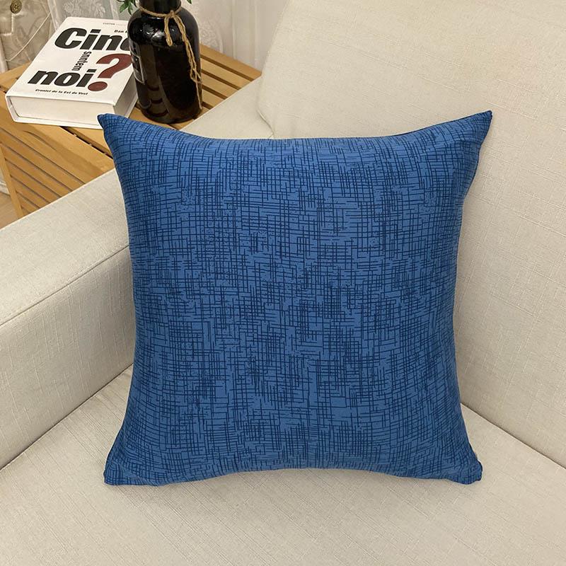 Polyester Pillow Case Cushion Cover 45x45cm Artistic Plaid Decoration Sofa Bedroom Throw Pillows