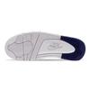 Nike Flight Legacy Slip Resistant Abrasion Resistant Mid Top Vintage Basketball Shoes Men's White Black Red BQ4212-102(Team864-)