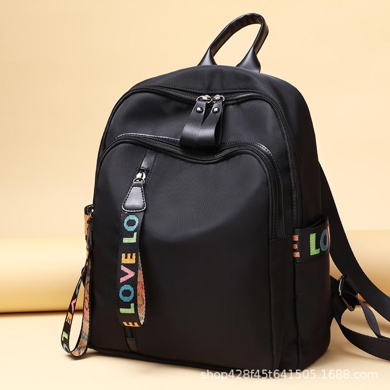 Backpack Instagram Female Fashion Year Schoolbag Female Bag Oxford Cloth Backpack