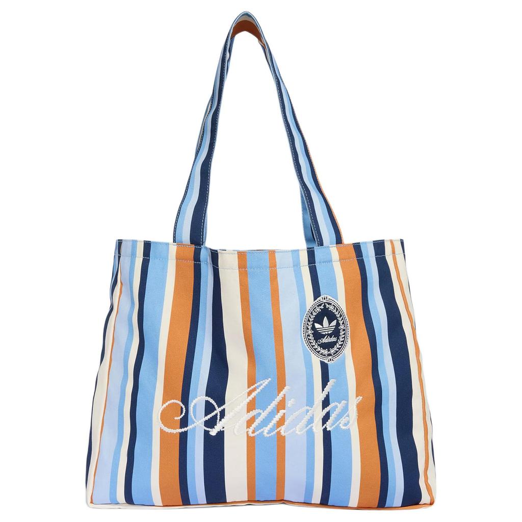 Adidas Originals Versatile And Practical Tote Handbag Unisex Blue KX5259