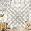 Geometric and dots wallpaper for living room and bedroom 50x1000