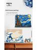 Van Gogh Starry Night & Kanagawa 3D Building Blocks Toy - Decorative Desktop Assembly for Kids