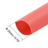 uxcell Heat Shrink Tubing Red Superior Electrical Insulation High Strength Toughness High Temperature Resistant