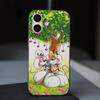 Cartoon D-Diddl For IPhone 17 16 15 14 13 12 11 Pro Max Plus Pro Clear Phone Cover Non-Slip Shell