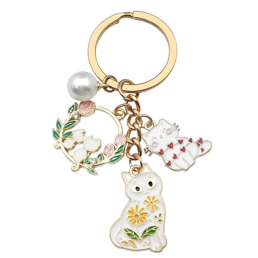 Sailor Moon Luna Cat Keychain - Cute Cartoon Pendant for Bags and Backpacks