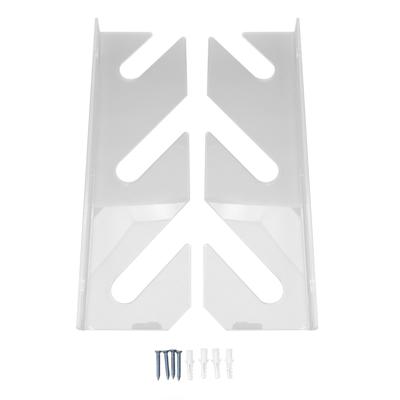 Skateboard Wall Mount Display Rack Acrylic 3 Tier Horizontal Skateboard Wall Display Hanger for Longboards Snowboards