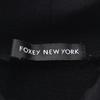 FOXEY NEW YORK Made In Japan Rayon Blend Long Sleeve Turtleneck Sweater Women Used