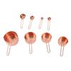 Stainless Steel Measuring Spoons Set Rose Gold Gold Baking Measuring Set  Dry Ingredients