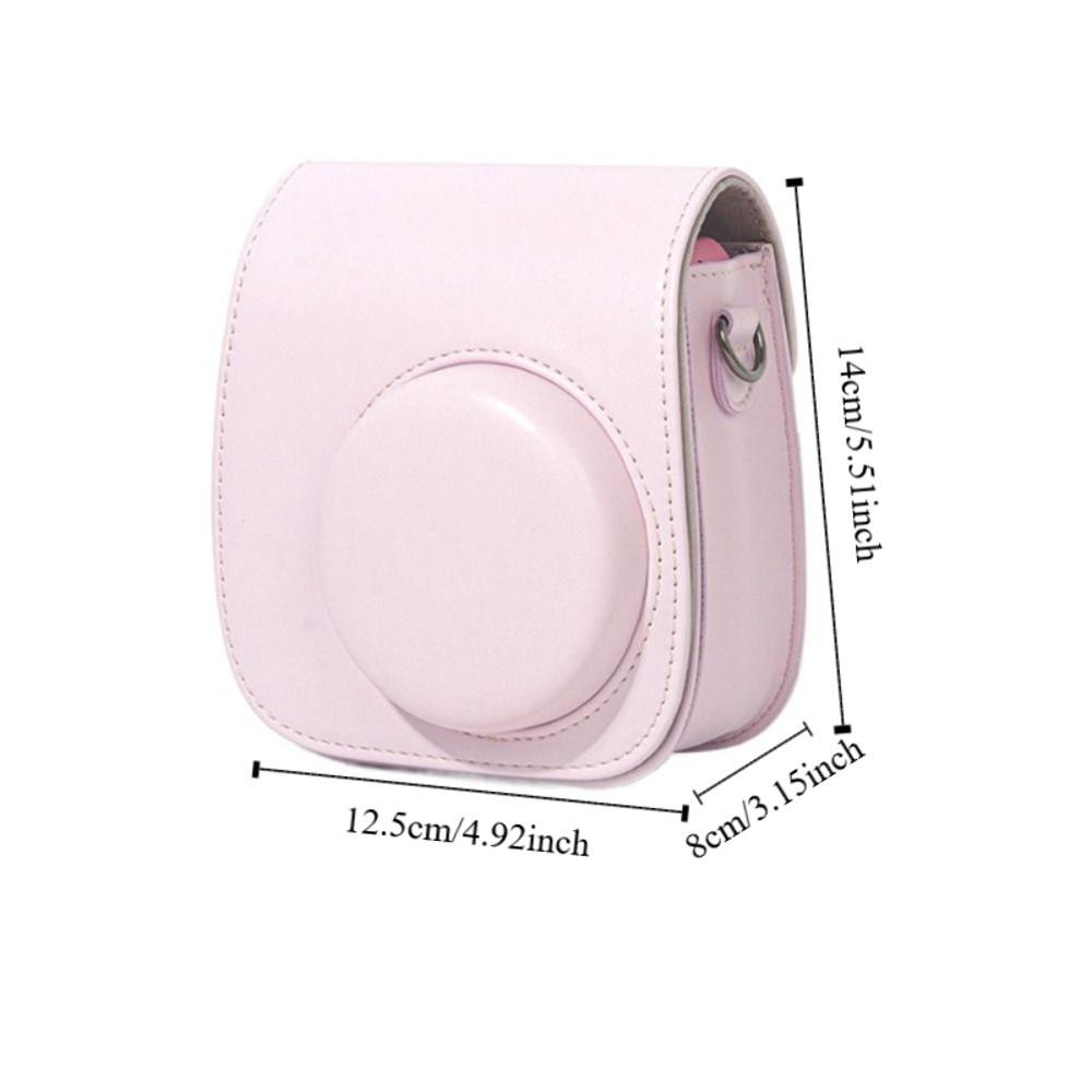 Adjustable Strap Photo Storage Bag Carrying Pouch for Fujifilm Instax mini 8/9/11/12 Travel