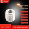 303u Stainless Steel Self-Tapping Threaded Insert, Male/Female Conversion Sleeve, No Slot