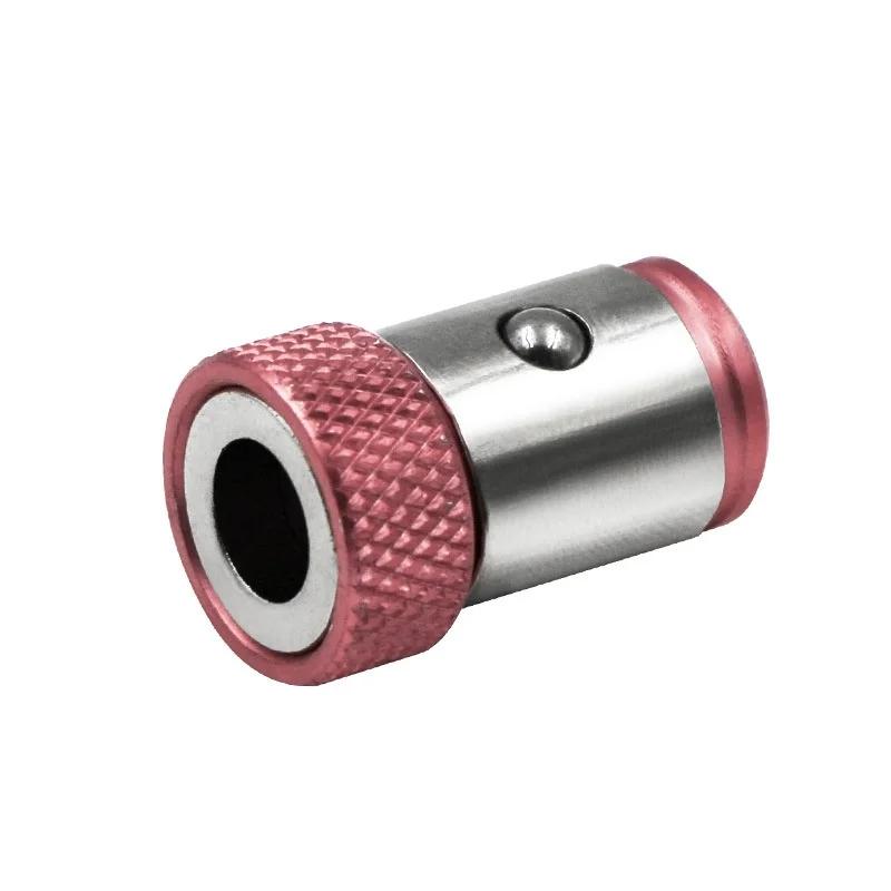 1 stk Universell Magnetisk Ring Legering Magnetisk Ring Skrutrekkerbits Korrosjonsbestandig Sterk Magnetiserer Borbits Magnetisk Ring