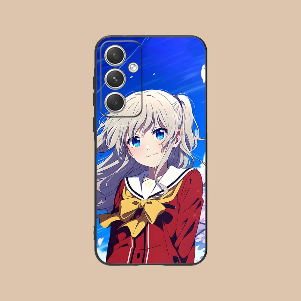 

Charlotte Tomori Nao Matte TPU Mobile Phone Case for Samsung Galaxy S26 S25 S24 S23 S22 S21 S20 Note20 Plus FE Ultra Colorful Galaxy Note20