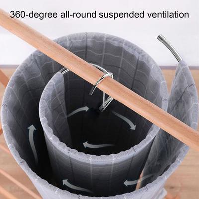 1/2/3Pcs Stainless Steel Spiral Drying Rack Laundry Quilts Blankets Space-Saving Metal Hanger Indoor Outdoor Clothes Stand