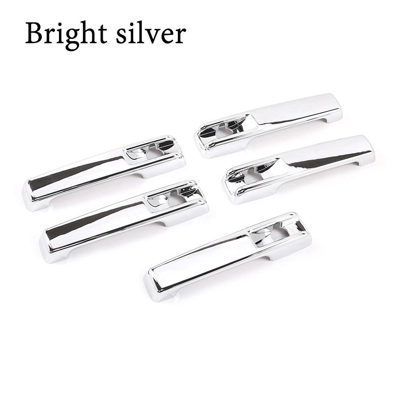 For Mercedes-Benz G Class W463a W464 G65 G350 2004-21 ABS Chrome Car Outer Door Handle Cover Door Bowl Protection Covers