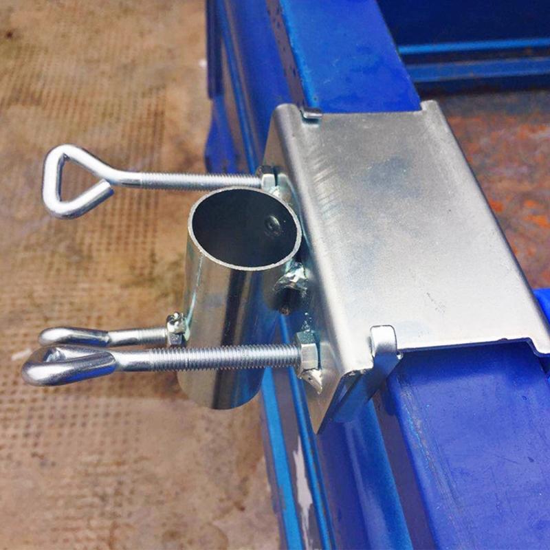 Deck Parasol Mount Space Saving Design for Balconies Courtyards Deck Railing Fit Up To 1.5 Inch Umbrellas