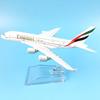 Jason Tutu Original Model A380 Airbus Boeing 747 Airplane Model Aircraft Diecast Model Metal 1:400 Airplane Toy Gift Collection