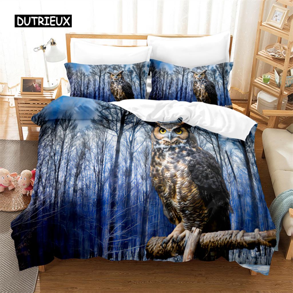 Schöne Tiere Bettwäsche Set Bettbezug Set 3D Bettwäsche Digitaldruck Bettwäsche Queen Size Bettwäsche Set Mode-Design