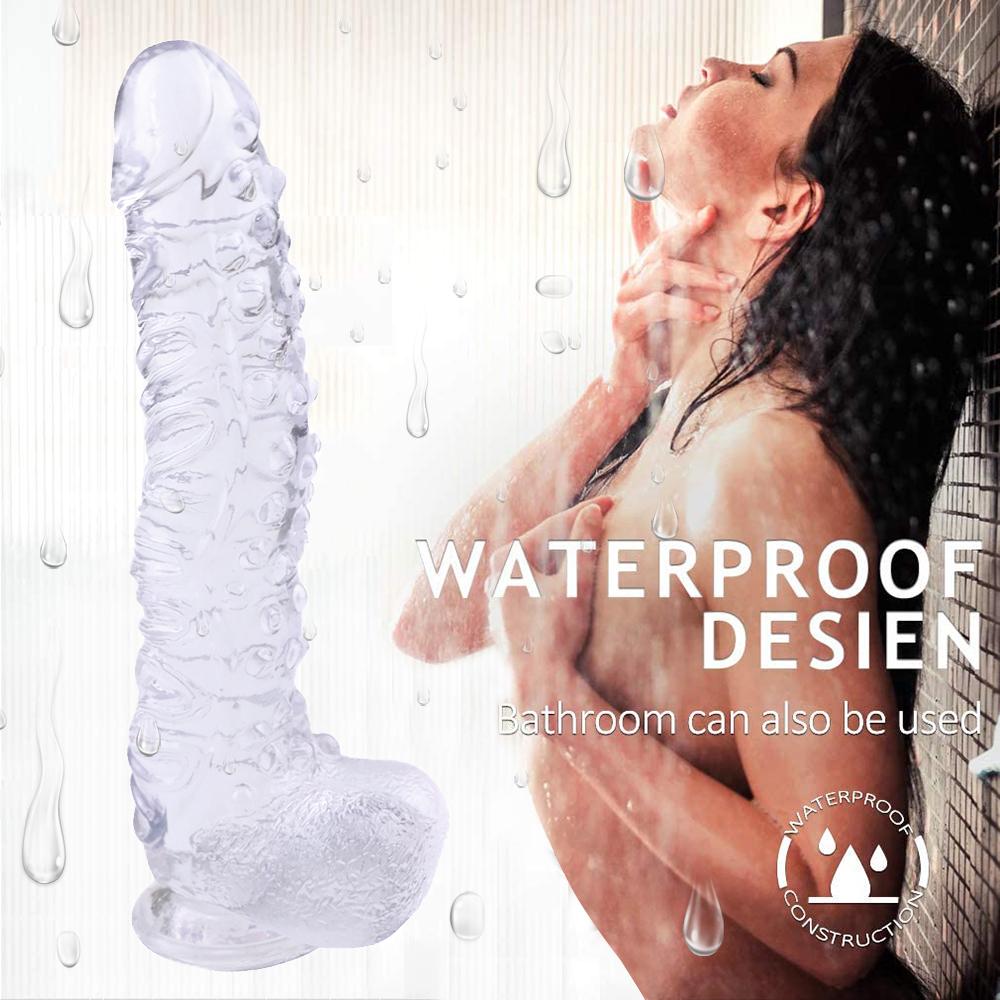 MoDi Dildo Realistic Fake Dick Penis Butt Plug Sex Toys for Woman Men