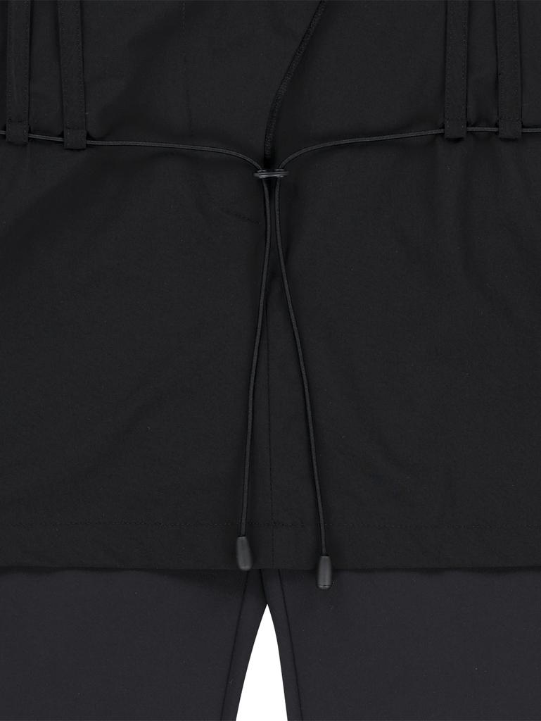 TUOMIO String Belted Skirt Pants [Black]