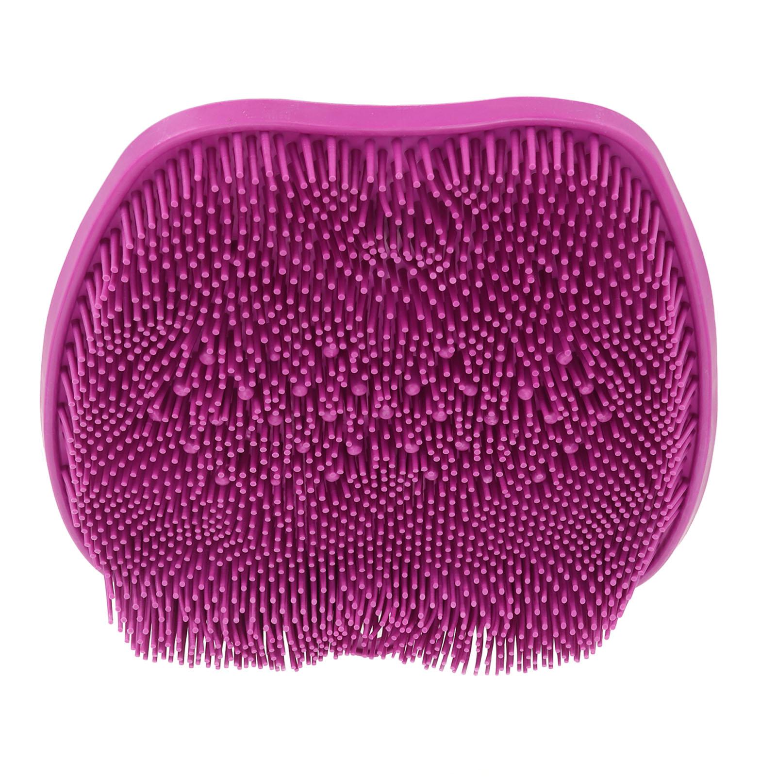 Shower Foot Scrubber Fruit Shape Anti Slip Suction Cup Soft Silicone Foot Washer for Bathing Bathroom Massage