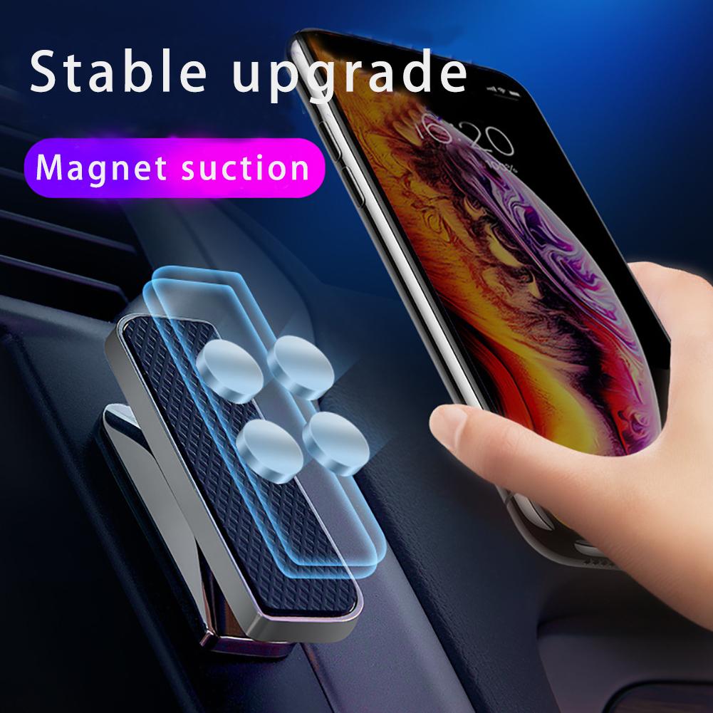 

Magnetic Phone Car Mount Dashboard Magnetic Car Mount Holder for Cell Phones сірий