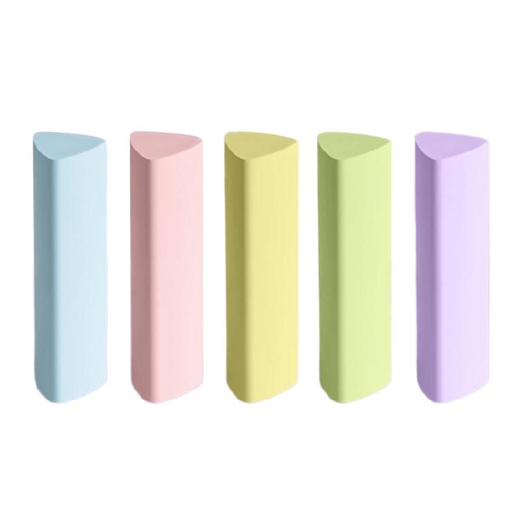 5 Pcs Cartoon Triangles Erasers Rubber Eraser Soft Eraser Aesthetic Erasers for School Sketches Paintings Arts 1