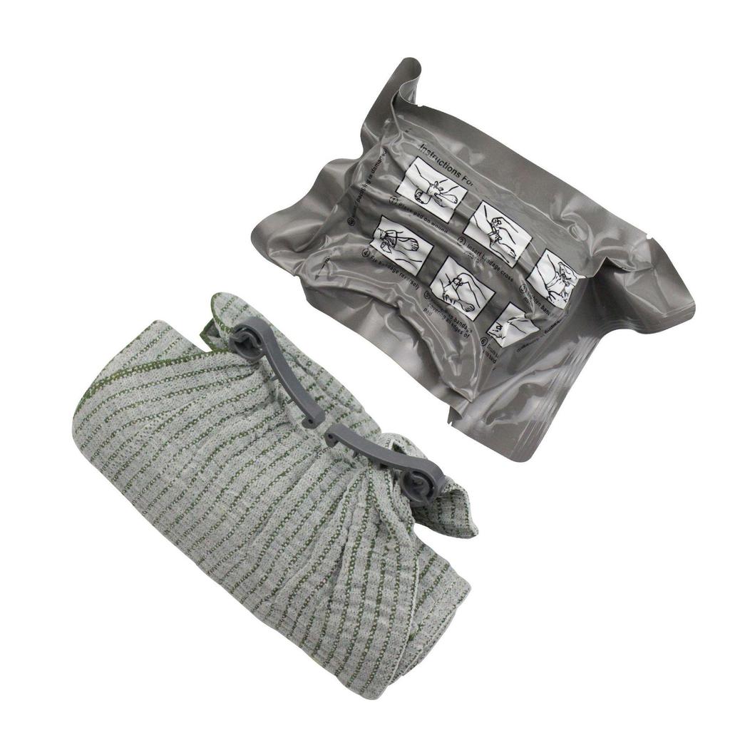 4/6 Inch Israeli Tactical Elastic Bandage - First Aid Hemostatic Tourniquet & Vacuum Compression Bandage
