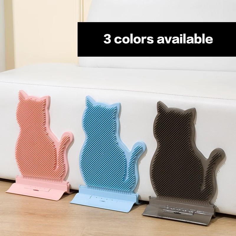 Cat Grooming Self Massage Brush Toy Wall Corner Cat Self Groomer Shed Hair Removal Comb Cat Itching Brush Massage Pet Supplies