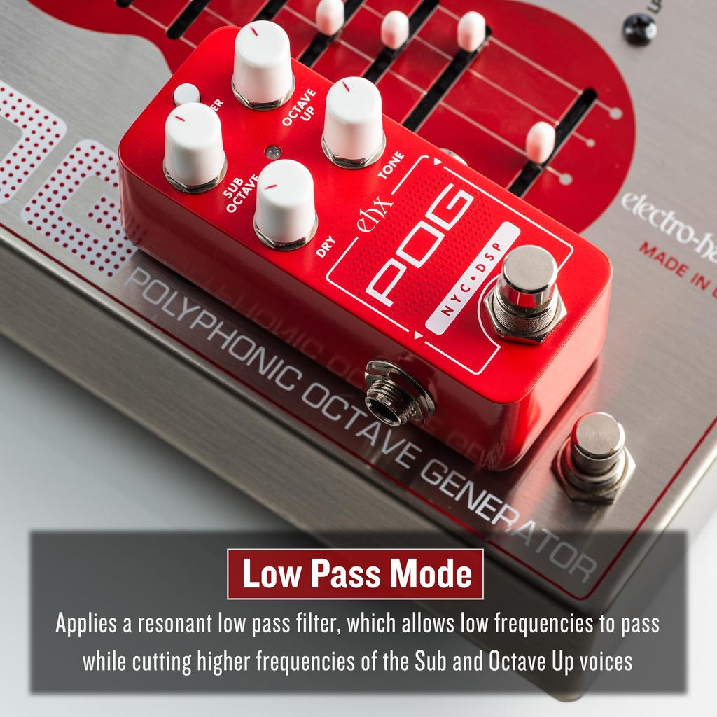 ELECTRO-HARMONIX PICO POG POLYPHONIC OCTAVE GENERATOR Guitar Effects Pedal