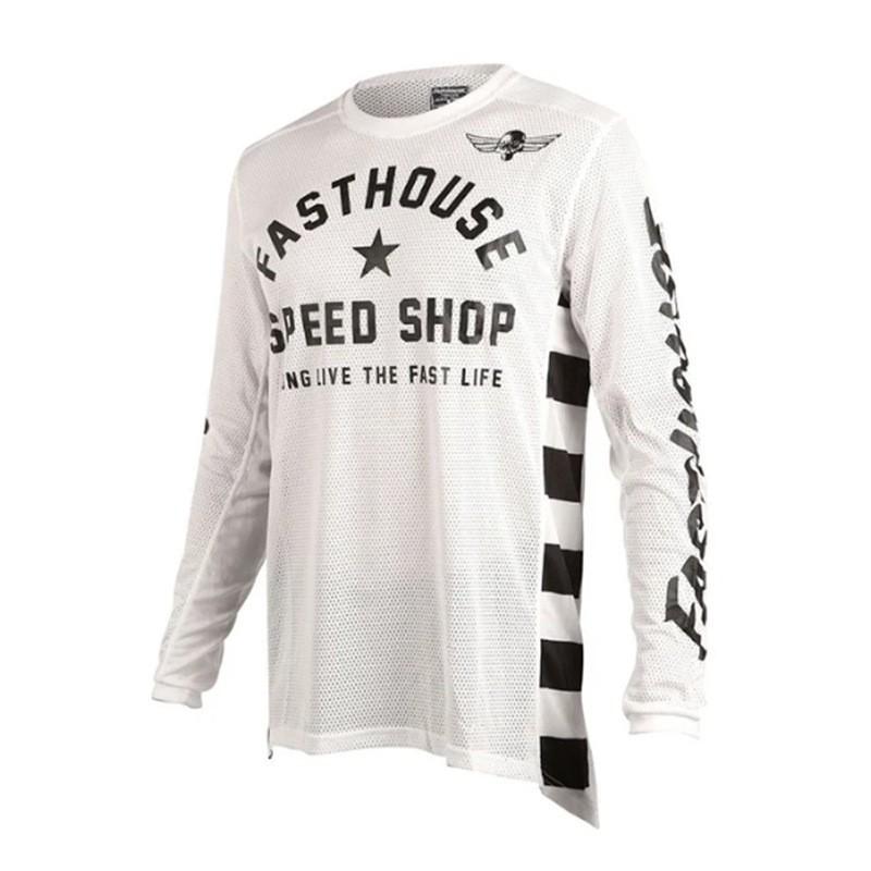 Fasthouse Off-Road Motorrad Radtrikot Schnelltrocknend Langarm MTB Downhill Trikot Herren Damen