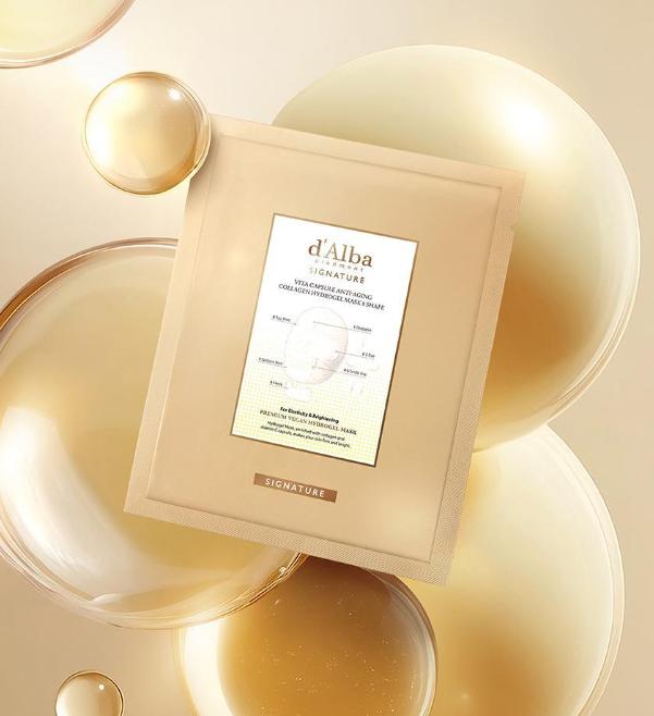 d'Alba Vita Collagen Hydrogel Mask 4 Sheets