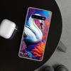 Black Swan Noble Phone Case Cover for Samsung Galaxy S26 S25 Edge S24 S23 Ultra S22 Plus S21 FE S20 + Art Customized Fundas Gala