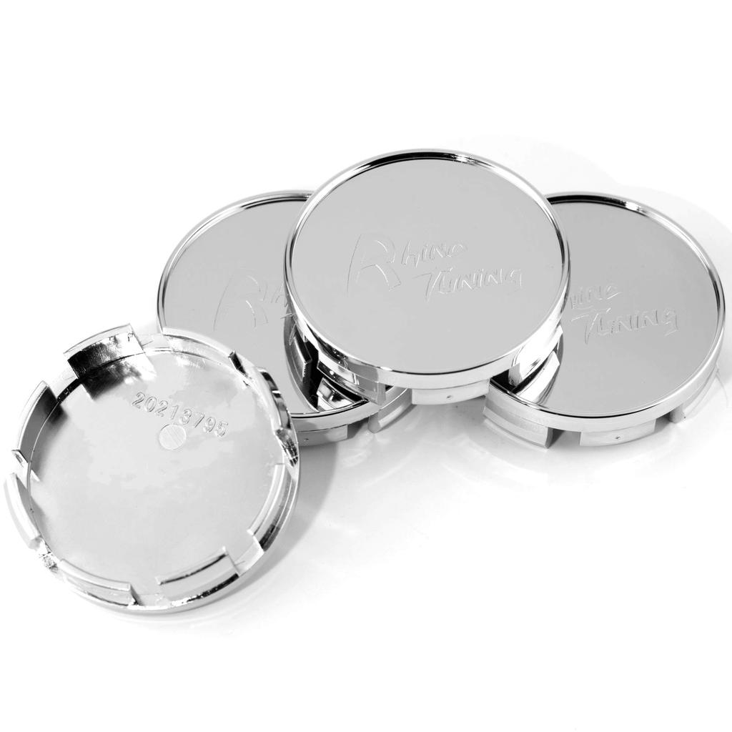 Dekielek środkowy koła 65mm 4szt Srebrny DIY Osłona środkowa koła