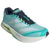 Adidas Adizero Boston 13 Flash Aqua Men Sneakers Green Cloud-White Lucid-Lemon JS4945