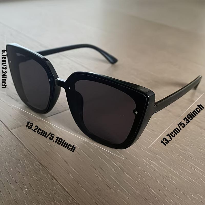 1 Piece of European and American New Large Frame Glasses Fashionable Internet Celebrity Street Pography Retro Trendy Glasses