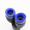 10pcs "Y" Type Pneumatic Joint Tee PY4 PY6 PY8 PY10 PY12 PY14 PY16 Outer Diameter 4 6 8 10 12 14 16mm Air Hose Fitting Fuel System Fittings7