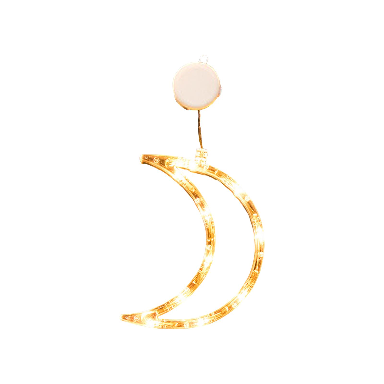 

Christmas Window Light Decorations, Christmas Tree And Other Shaped Christmas Lights, Battery Powered, With Suction Cup, Indoor Hanging String Lights. One Size