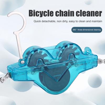 1 Set Pulitore Catena Bicicletta Universale Scrubber Pulizia Catena Bici Strumento Pulizia Catena Bicicletta