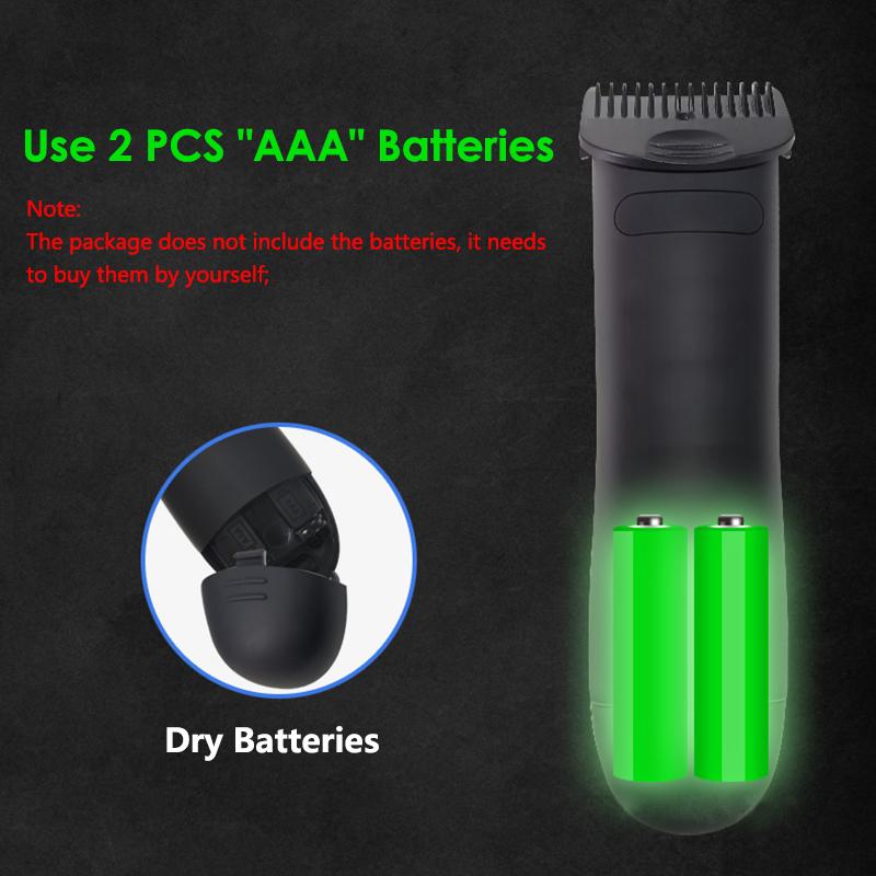 Xiaomi Groin Area Hair Trimmer Lawn Mower Ceramic Blade Waterproof Wet Dry Hair Clippers Pubic Armpit Body Hair Ultimate Hygiene Razor
