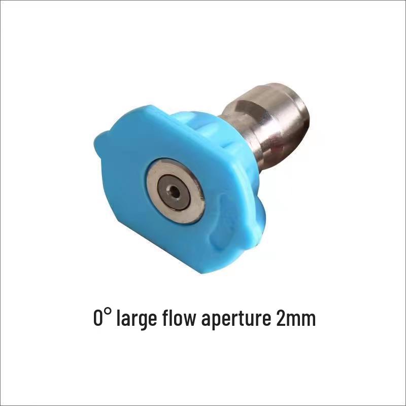 1/4 Ultra High Pressure Car Washer Nozzle: Quick-Connect Fan-Shaped Spray Attachment