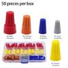 Colorful Boxed Insulated Wire Connectors Quick Connection Electrical Connectors  Electrical Work