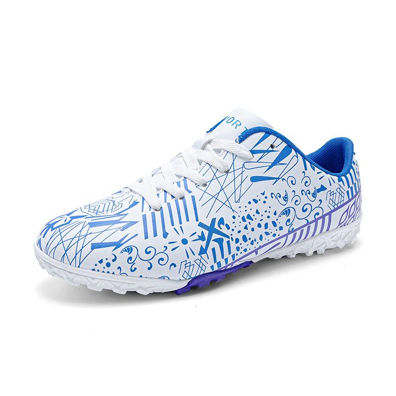 

New football shoes men s long nails AG broken nails TF non-slip student professional artificial grass football training spikes 33