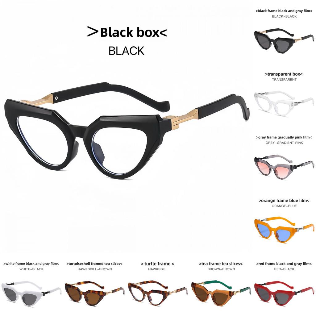 Y2k Future Tech Cat Eye Sunglasses With Uv400 Protection For Fashion Street Style