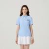 MARTINE GOLF Big M Basic Fit Half Sleeve T-Shirts_S/Blue