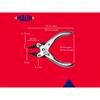 Maun Snipe Nose Parallel Pliers, Smooth Jaws 125mm