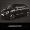 2 Pièces Autocollants Ligne de Taille Latérale de Voiture Pour Renault Twingo 3 2 Style Rayure Longue de Course Film Vinyle Décoration Autocollants Accessoires Tuning Auto