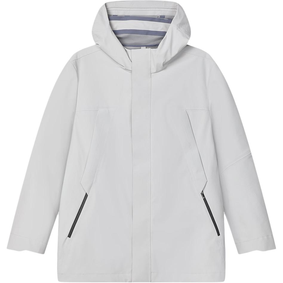 

Официальная хлопковая куртка-двойка с капюшоном FILA, три в одном, мужские топы, горно-каменно-серый F11M412701F-GY XL