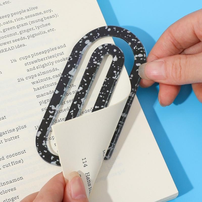 12 Pezzi Segnalibri Acrilici Colorati Brillanti Con Uso Multiuso Per Documenti E Lettura