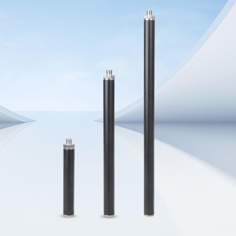 Haltbarkeit Eisen 1/4in auf 3/8in Kamera-Montageadapter Verlängerungsstange für Stativ Mikrofon Lichtstativ Kamerazubehör